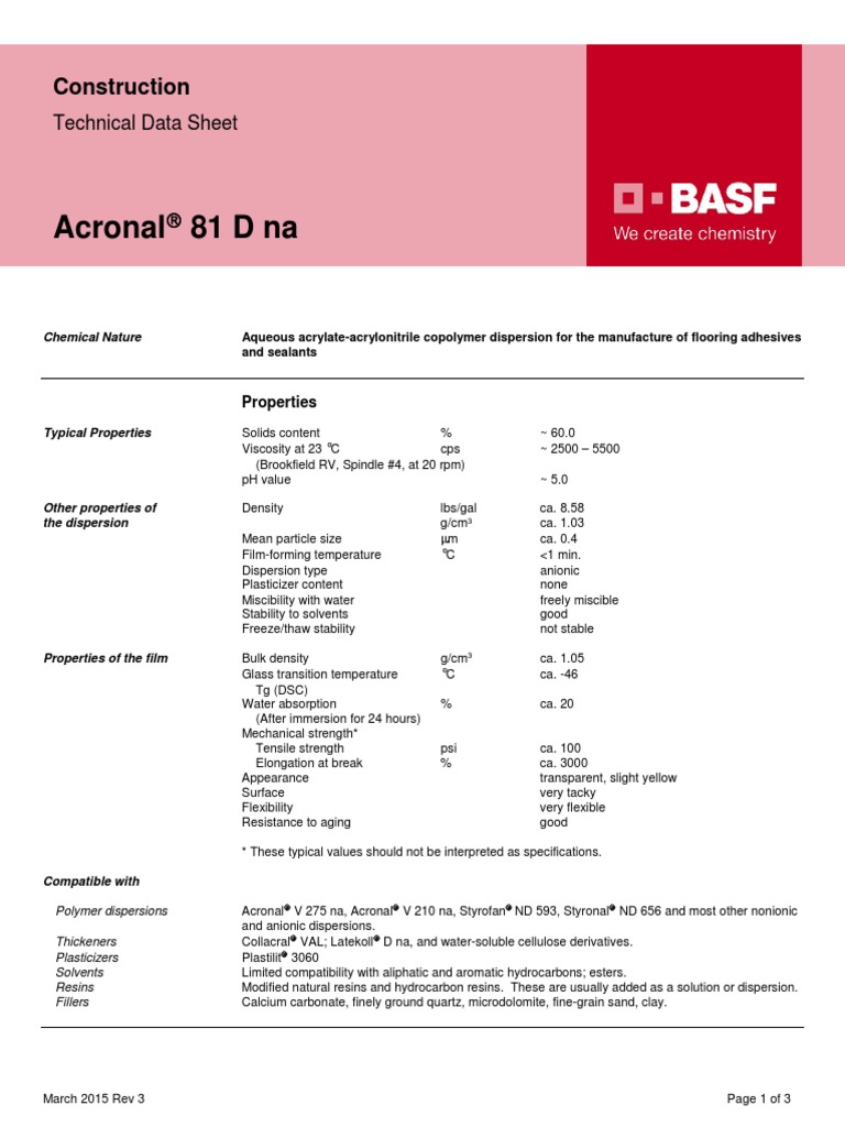 acronal v 275
